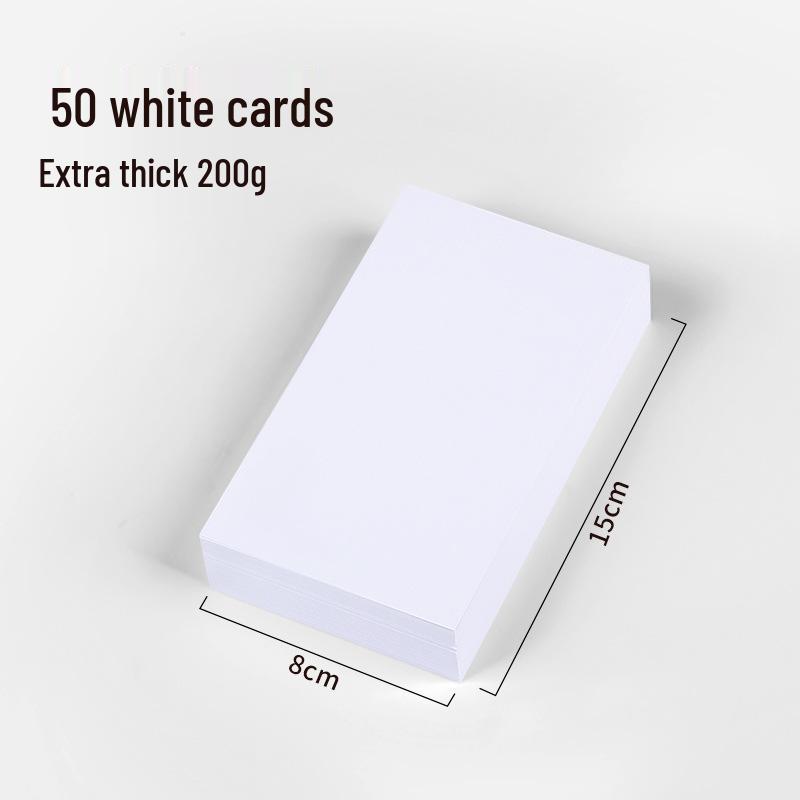 Thickened White A4/8K/4K Cardboard Sheet for Children's Art & Engineering Drawing