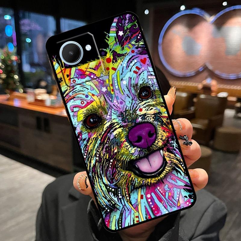 Yorkshire Terrier Dog Case For Realme 14 Pro Plus 13 12 11 15 GT6 GT7 Pro C55 C51 C35 C53 C61 C65 C67 C63 C71 C75