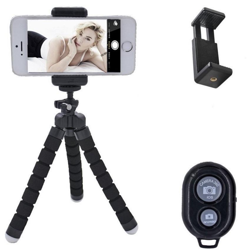 Universal Mobile Phone Tripod: Versatile Octopus Selfie Stick & Live Streaming Stand