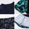 Boys' 2025 Split Swimsuit: Double Layer Swim Trunks for Young and Older Boys