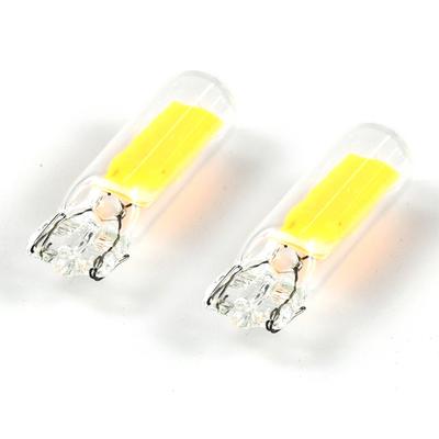 2X T15 LED W16W Sapphire COB Clear Car Signal Light Glass Bulb 902 921 912 Driver Free Reverse Back Parking Lamp White 6000K 12V