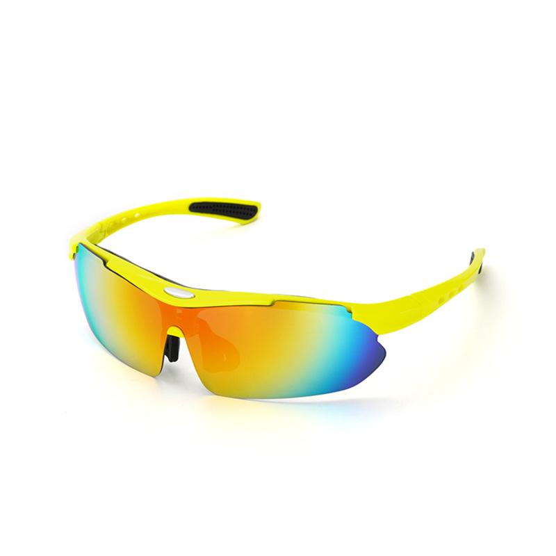 Cycling Polarized Outdoor Running Glasses Bicycle Color Changing Sports Goggles Fishing Mountaineering