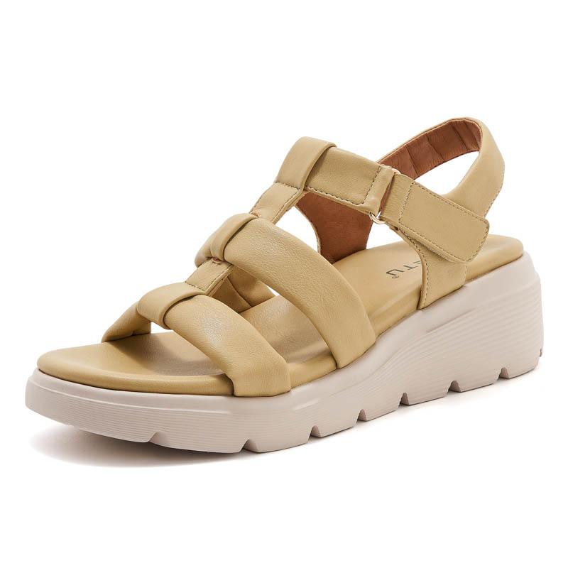 New Spring and Summer Casual and Comfortable Bottom Large Size Comfortable and Simple Platform Sandals