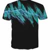 Grenzüberschreitende Exklusivität für Amazon 3dT-Shirts, beliebte Malerei-Kunst, dreidimensionaler Digitaldruck, Kurzarm für Paare, Lagerware