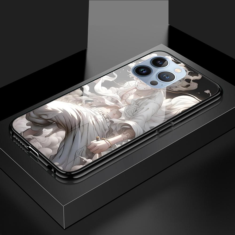 Handyhülle aus gehärtetem Glas für OPPO Reno13 Reno14 Realme 11 12Pro 14 GTNeo6 C21Y C53 C75 OnePlus Nord2 NordCE3Lite Stoßfeste Hülle mit weichen Kanten