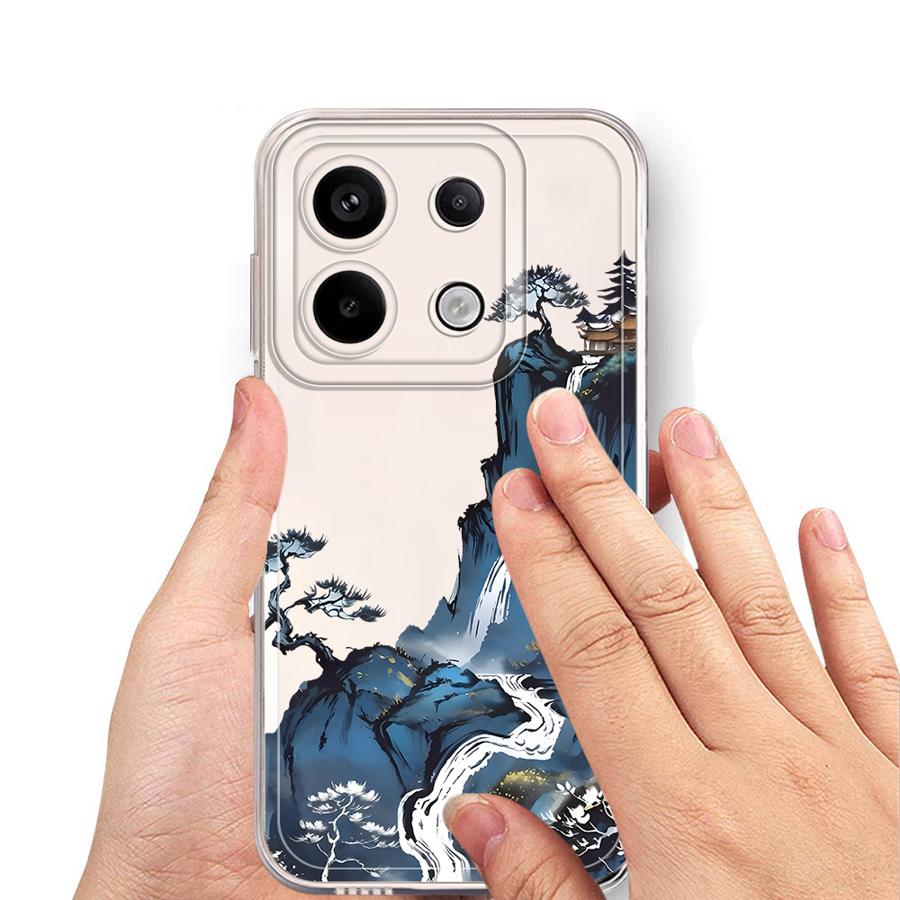 Mountains Waters Art Case for Xiaomi Redmi Note 14 Pro Plus 13C 12S 9 10 A4 10S 14C 11 Note 13 11S 12 Soft Phone Cover