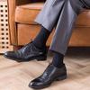Men's Black Mid-Calf Socks - Autumn, Formal, British Style