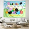 Custom Name Barbapapa Print Tapestry, Backdrop, Easy Setup, Ideal for Bedroom, Office & Living Room, with Aesthetic Wall Hanging Decor.