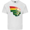 Curled Ghana Flag Ghanaian Day Football Unisexs Light Cotton TShirt