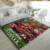 Liverpool Fc Customized Name Area Rug Perfect For Entryway Decorate Room Balcony Outdoor Antislip Carpet Decorate Offices