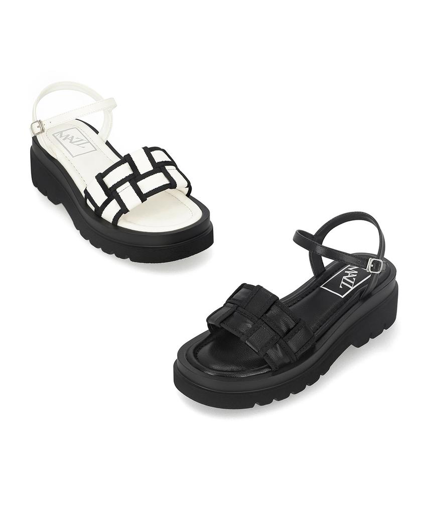 Elcanto Mazz Women'S Weaving Strap Casual Sandals 5.5Cm Lcww89M526