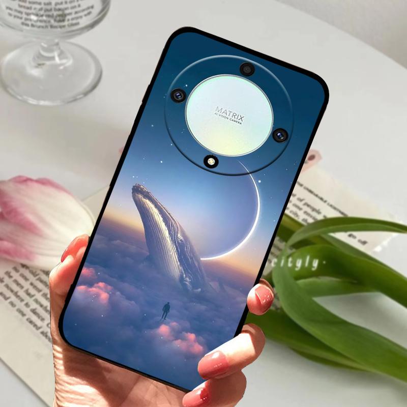 For Honor Magic6 Lite 5G Case Shockproof Soft TPU Silicone Phone Cover For Honor Magic 6 Lite 5G Capa Cartoon Magic6Lite 6 Lite