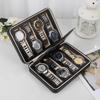 Large Capacity Watches Organizer Box Mechanical Watch Collection Boxes Men Portable Watches Cases Zipper Watch Storage Case