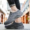 Herren Regenstiefel Niedrige Arbeitsstiefel Modische Flache Wasserdichte Stiefel Rutschfeste Schlupfschuhe Küchenschuhe Outdoor Leichte Fischereistiefel
