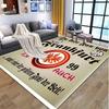 Eintracht Frankfurt Pattern Rug, Indoor/Outdoor Mat, for Picnic, Gameroom, Bedroom, Office, Living Room, Home Decor Carpet, Birthday Gift