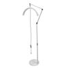 16in Half Moon Lamp LED Floor Beauty Light Dimmable Makeup Nail Tattoo Light Adjustable Height 3