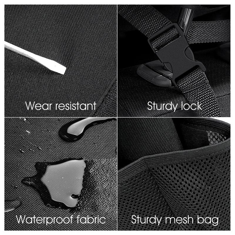 Back Seat Car Trunk Hanging Storage Bag Organizer Oxford Waterproof Multi-pocket Car Trunk Storage Bag Organizer
