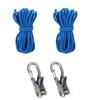 Outdoor Umbrella Rope Adjustment Buckle Rope Tightening Tool Simple Hook 2 Hook 2 Rope
