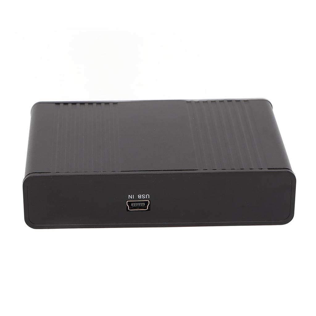 USB Sound Card 6 Channel 48kHz Sampling Rate Analog Play Recording External Sound Card for PC Laptop Computer Black