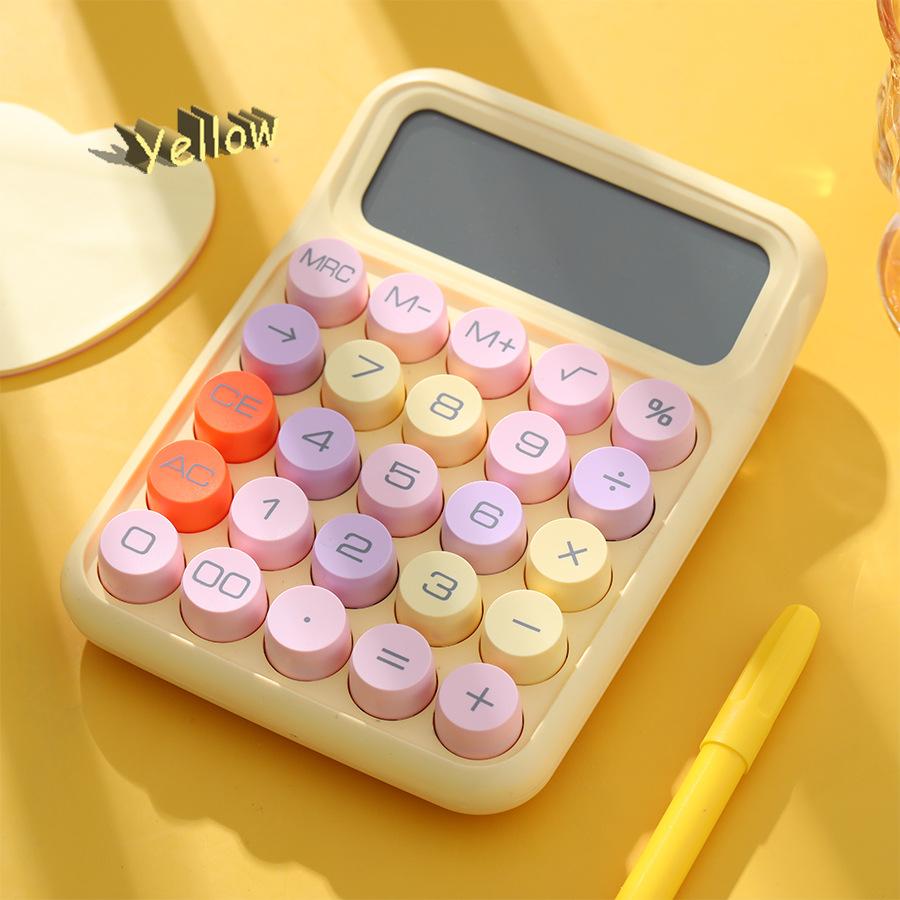 12 Digit Large Screen Calculator for Students Office Financial Calculator Back To School Teaching Supplies Financial Accounting Tools