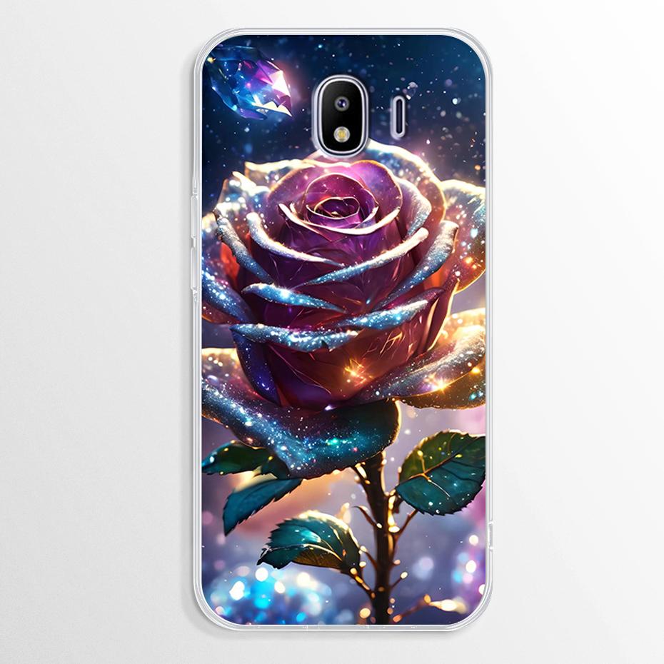 Marble Case For Samsung Galaxy J4 2018 Case J400 J400F Soft TPU Cover For Samsung Galaxy J4 Plus J 4 J4+ Case J415F Fundas Cover