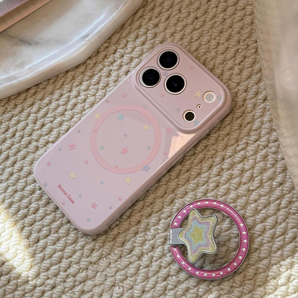 Star Magnetic Mount Phone Case for iPhone 16, iPhone 17, iPhone 17 Pro Max
