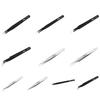 Anti-static Precision Tweezers Anti-deformation Pointed Curved Tip Stainless Steel High Hardness Eyebrow Tweezers Repair