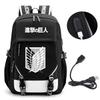 Animation Peripheral Student School Bag Large Capacity Computer Bag Outdoor Backpack