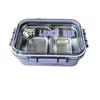 Plastic Lunch Box with Compartment Insulation Lunch Box Food Storage Container  School Children