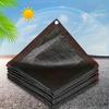 Telo Ombreggiante Nero Rete Parasole Bordo Nastro Con Occhielli, Rete Solare Per Pergola, Serra Piante, Giardini, Patio, Tettoia