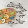 Cartoon Dinosaur Biscuit Mold Stainless Stell Cookie Making Set Biscuit Cutting  Dinner Party