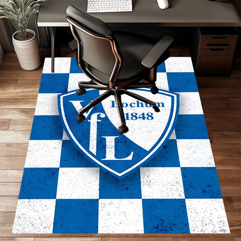 1pc Football Team Design Printed Area Rug Carpet for Bedroom Living Room Home Decor Rugs Mat Non Slip Mat Rug for Bedside
