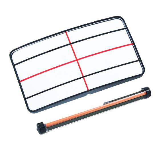 

Зеркало для паттинга для гольфа Тренажер для паттинга для гольфа для точности, выравнивания, траектории свинга