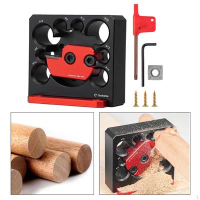 Dowel Maker Jig, Wooden Dowel, Wear-resistant Rod Maker, Professional Electric Drill, Milling