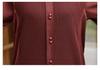 2026 Fashionable Long-Sleeve Knitted T-Shirt for Middle-Aged and Elderly Women