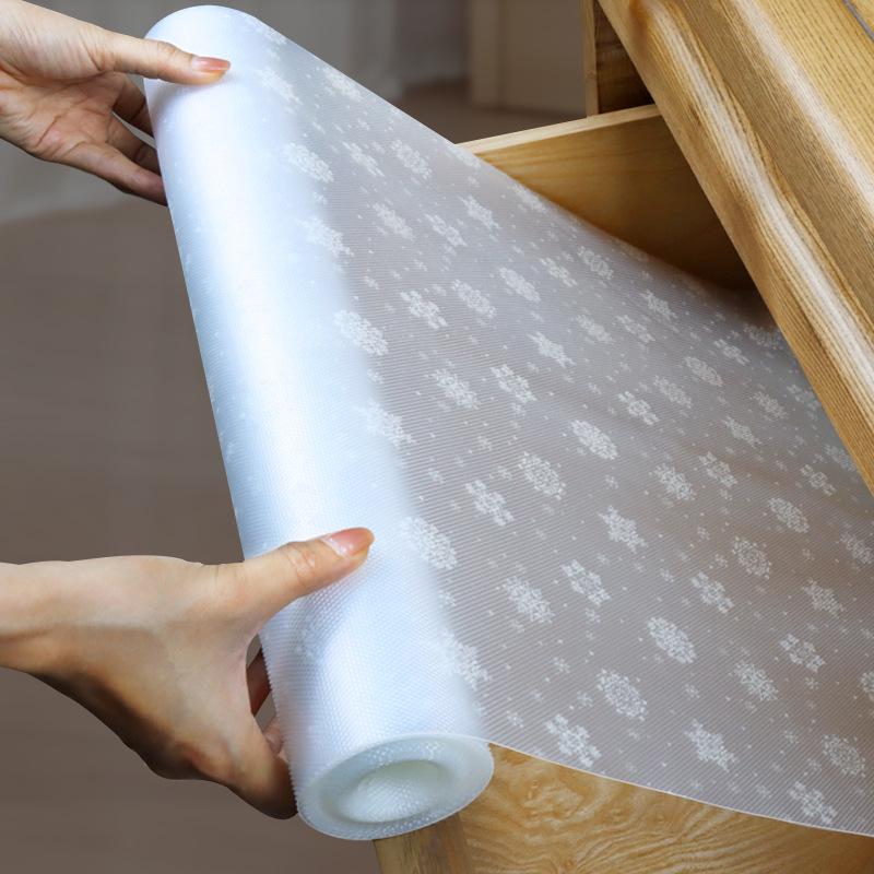 Eco-Friendly Waterproof & Oil-Proof Mat for Kitchen, Drawer, Cabinet, Wardrobe, and Desk