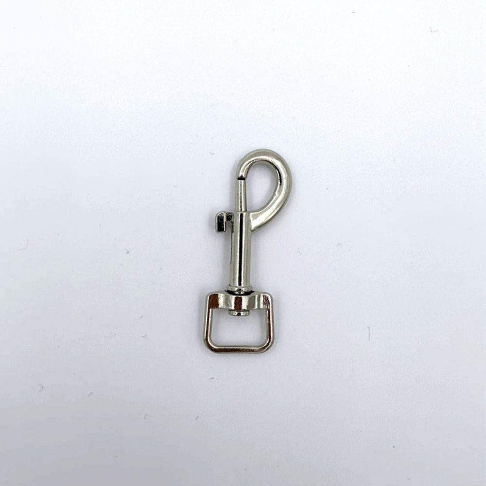 5pcs Leather Strap Belt Keychain Snap Hook Metal Belt Keychain Pet Leash Hooks  Keychain