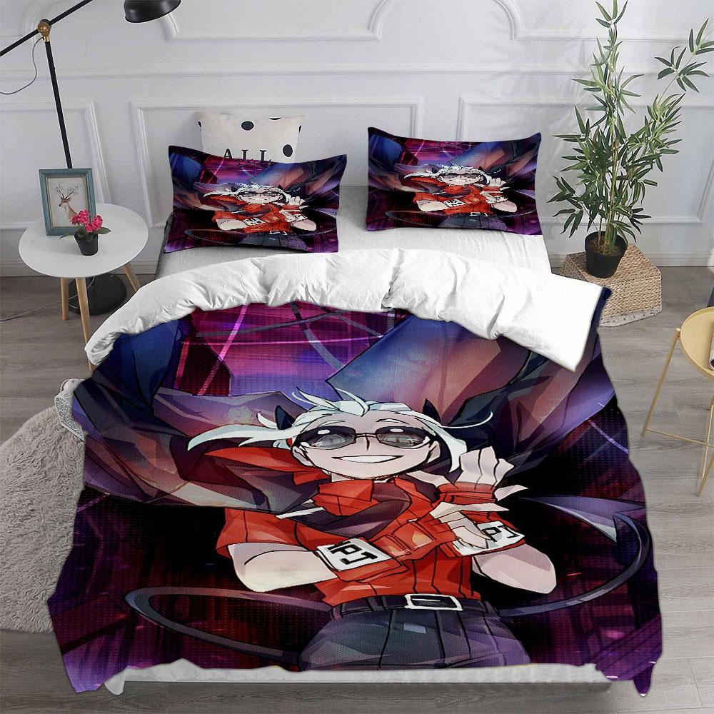 New Game Helltaker Bedding Sets Comforter Quilt Bed Cover Duvet Cover Pillow Case 2-3 Pieces Sets Kids Adult Size Home Textiles