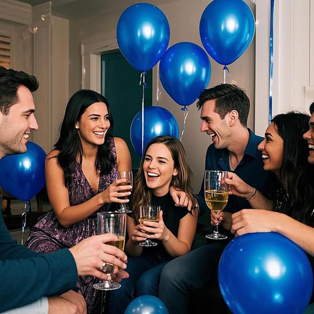 110pcs Birthday Party Decor Balloons Garland Royal Blue Ballon Arch Kit Gender Reveal Baby Shower Bride Shower Decoration Globos