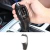 Fit For BMW F20 F21 F22 F23 Wood Grain Gear Shift Knob Shifter Lever Trim 1PCS