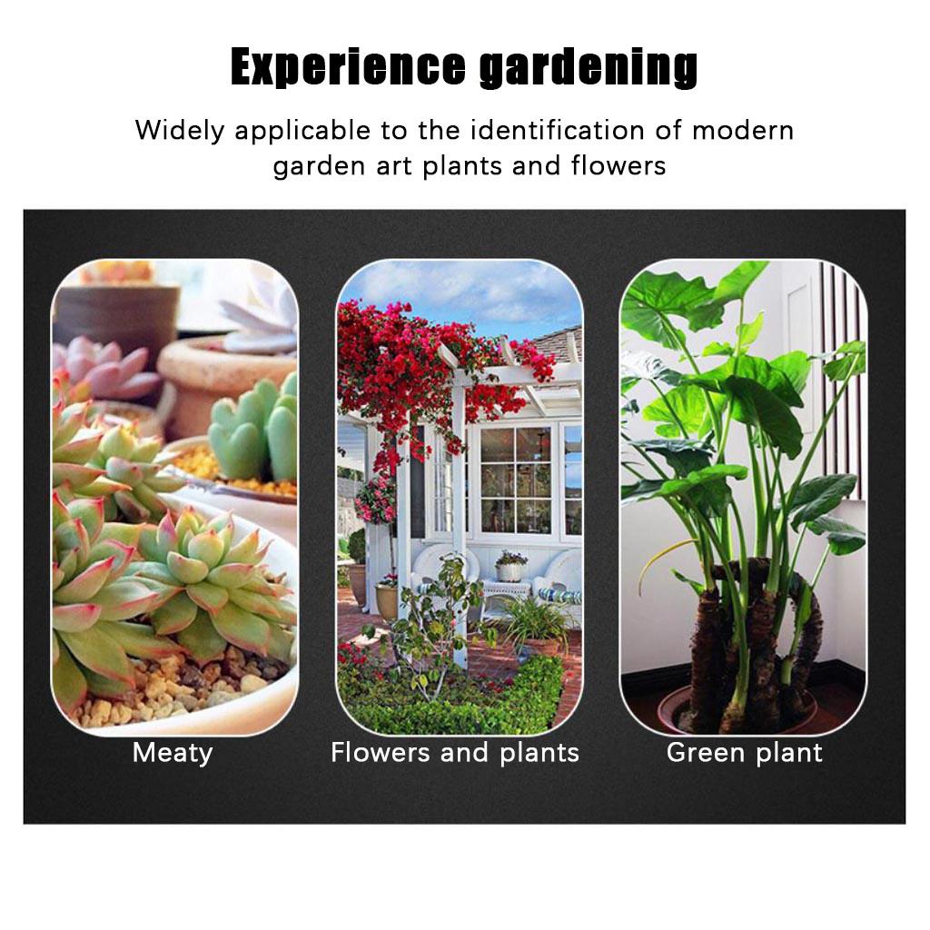 100PC Plant Pot Markers Garden Nursery Plastic Stake Tags Labels