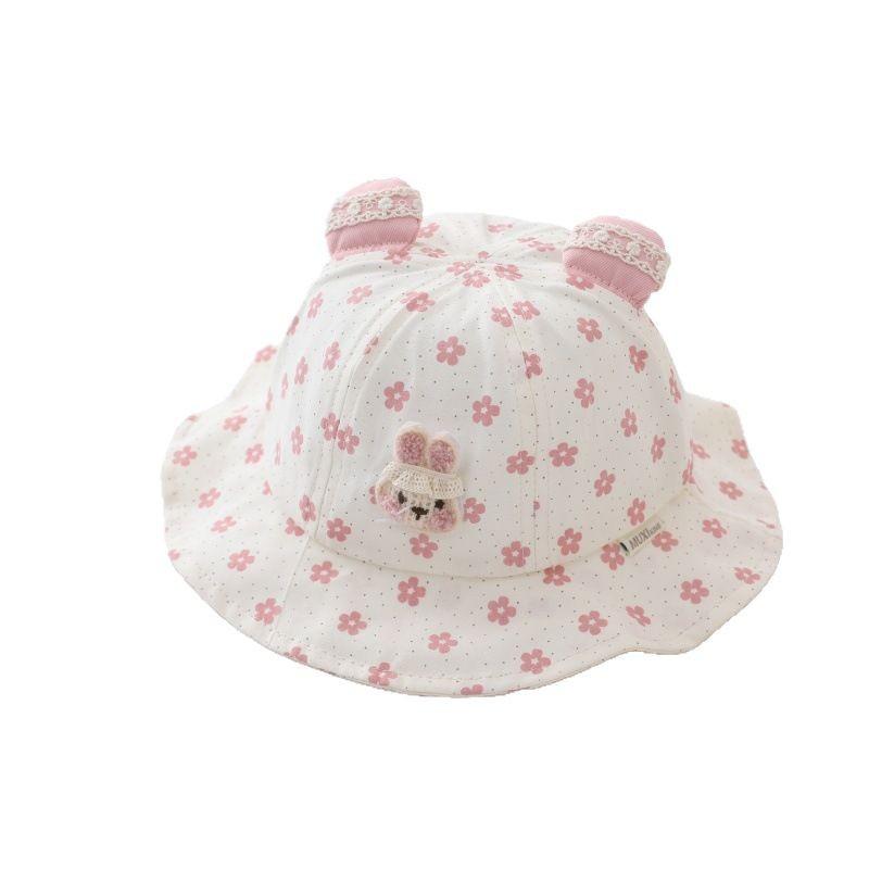 Baby Fisherman Hat Spring New Baby Sun Basin Hat Girl Super Cute Princess Hat Children's Cute Hat Trendy Hat
