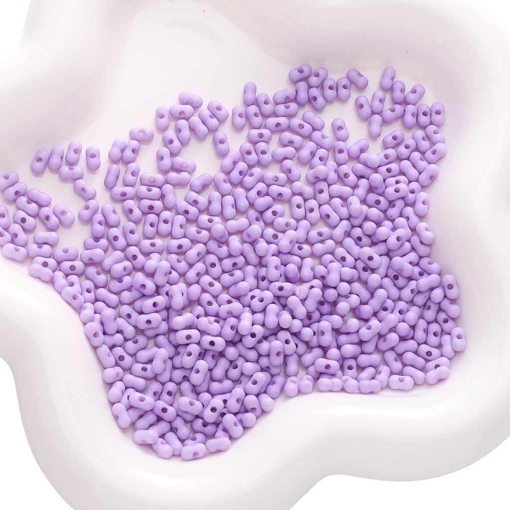 Handmade Beads 3x6mm Acrylic Solid Color Transparent Peanut Beads Loose Beads Hand String Beads Handmade Diy Accessories Jewelry Key Chain Bracelet