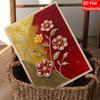 DIY Pearl Painting Canvas Floral Design Shiny 3D Bead Art Kit Creative Leisure Craft for Living Room Wall Decor
