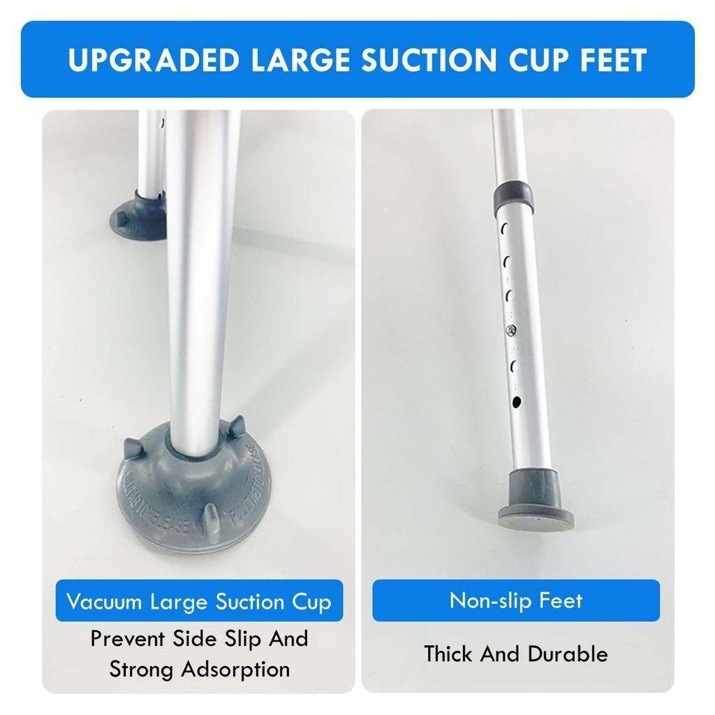 Sprchové křeslo pro domácnost pro domácnost Protiskluzové koupací křeslo s vyklápěcí područkou 41*47cm