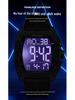 Sanda Student Dual-Time Waterproof Luminous Barrel-Shaped Watch for Men - Model 6328