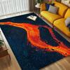 Lava Flow Living Room Nonslip Area Rug Soft Carpet For Bedroom Game Playroom Sofa Office Home Decor Doormat Christmas Gift C926180