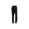 Adidas Originals Trefoil Logo Print Casual Tapered Track Pants Men Bottoms Black DX4225