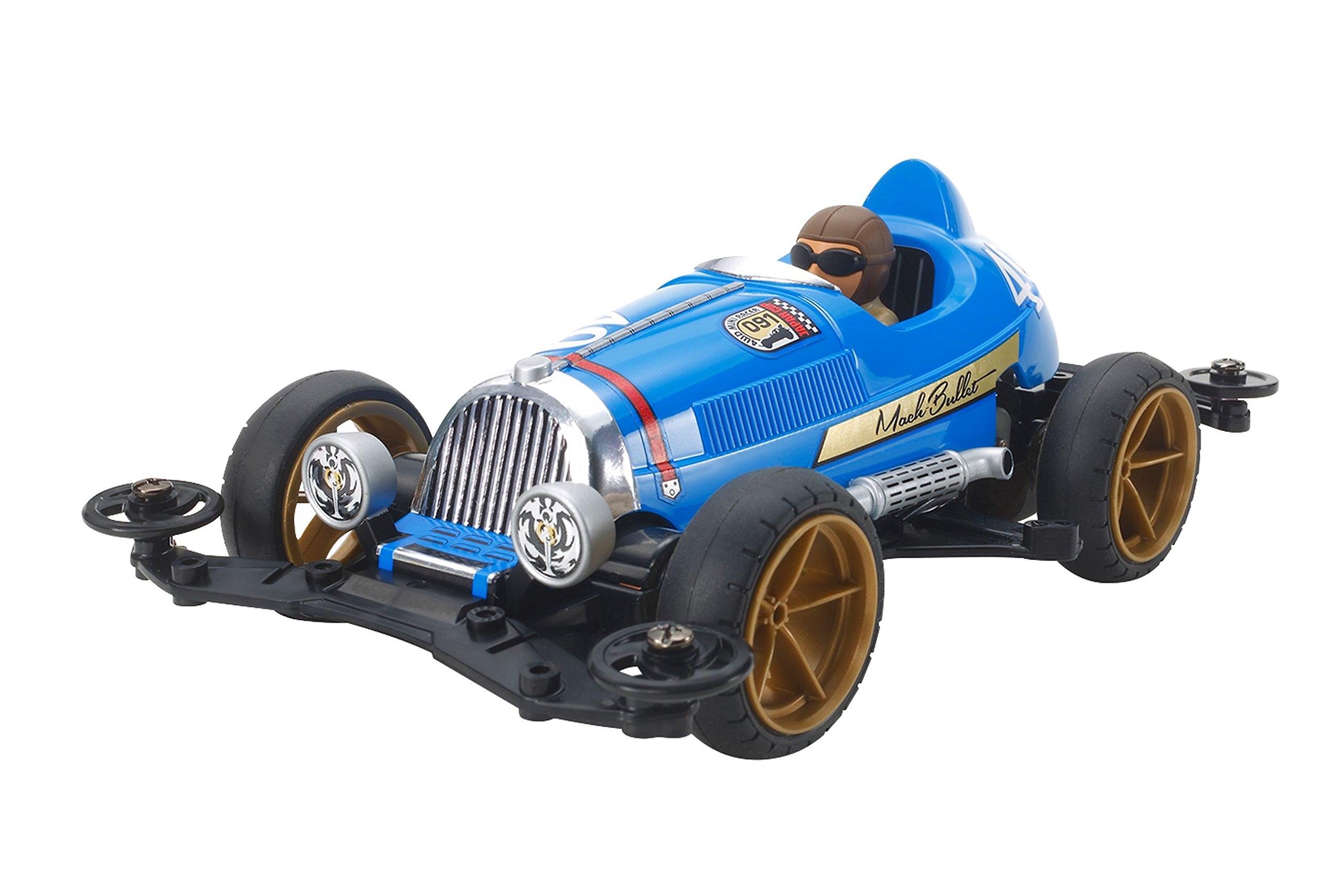 Tamiya Racer Mini 4WD Series 91 Mach Bullet VS Chassis 18091 No. синий