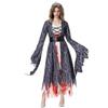 Alloween Bloody Ghost Bride Queen Bloodstained Hell Zombie Vampire Princess Dress Cos Uniform